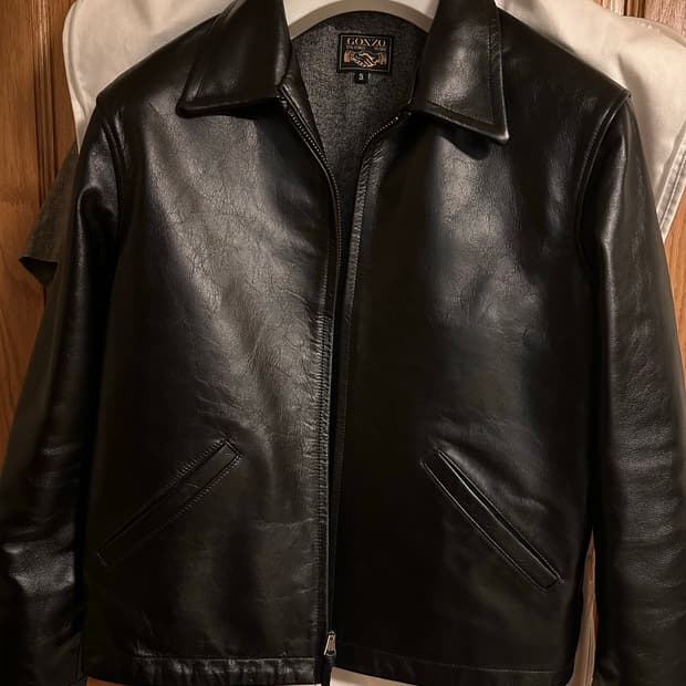 아카펠라 클로딩 곤조 가죽자켓 S