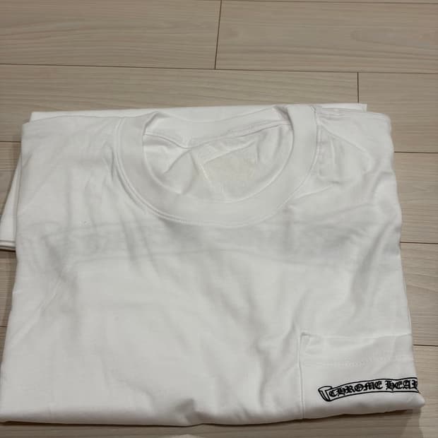 [NEW][XL] CHROME HEARTS SCROLL LOGO TEE