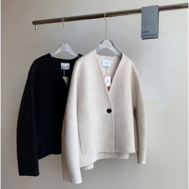 (새상품)MALT J FLOW 핸드메이드 모직자켓