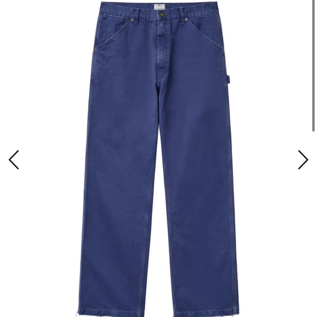 (구매)CUT OFF CARPENTER PANTS (BLUE) L 구매
