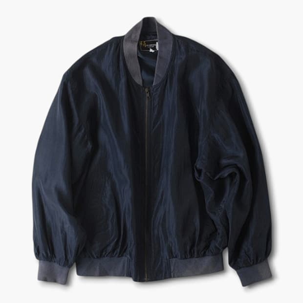 YOU-COH SILK 유니섹스 라이트 웨이트 실크 봄버