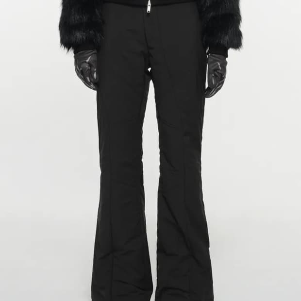 나체 QUILTED PANTS BLACK 1사이즈 블랙