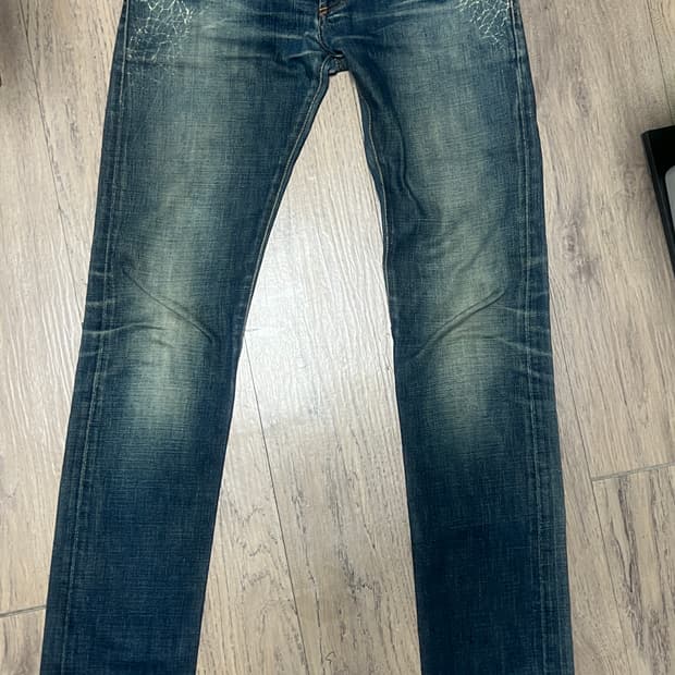 디올옴므 스파이더웹진  28사이즈 노수선