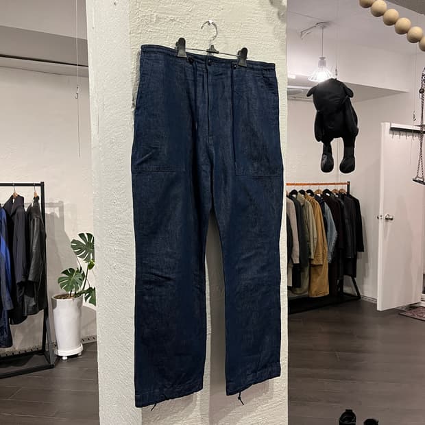니들스 오버사이즈 데님팬츠