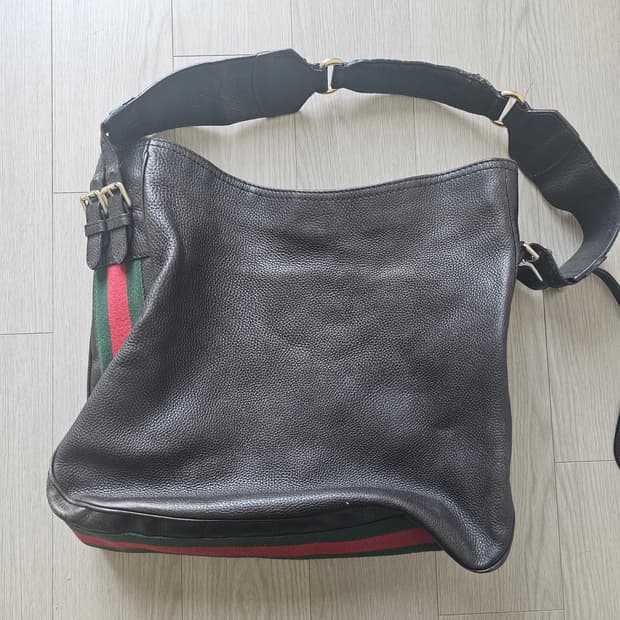 구찌 GUCCI HERITAGE WEB STRAP HOBO BAG