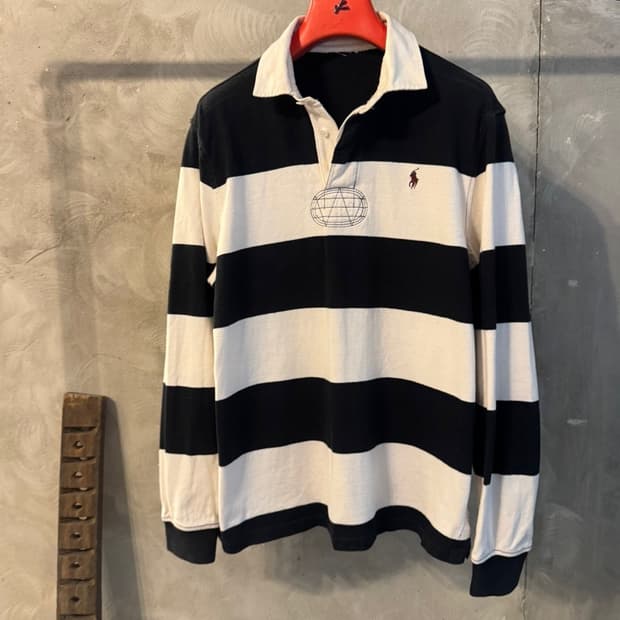 폴로 랄프로렌 럭비 티셔츠 100