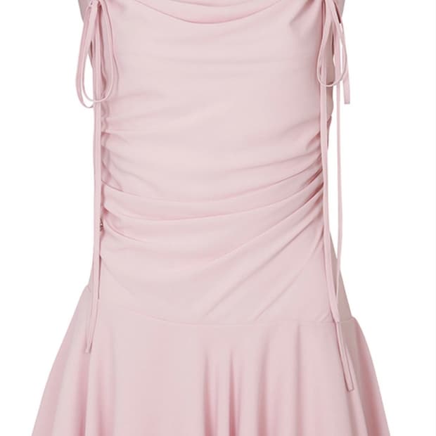 페인오어플레져 릴리 프릴 드레스 Lily Frill Dress