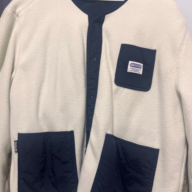 아웃도어 프로덕츠 양털 플리스 리버시블 자켓