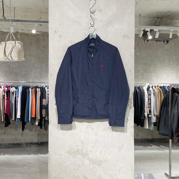 폴로 랄프로렌 네이비 바라쿠타 블루종 자켓