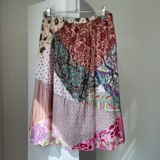 히피모리 오리엔탈 페어리 패치스커트