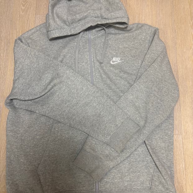 나이키 기모 후드집업