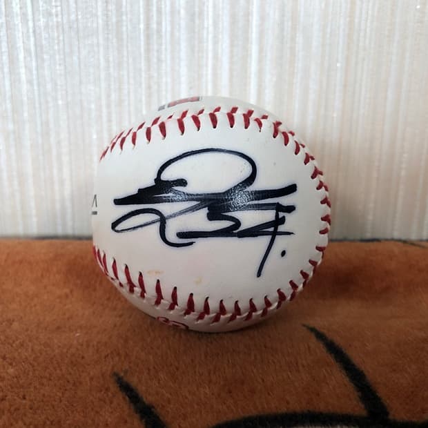 KBO 두산베어스 오재원 싸인볼