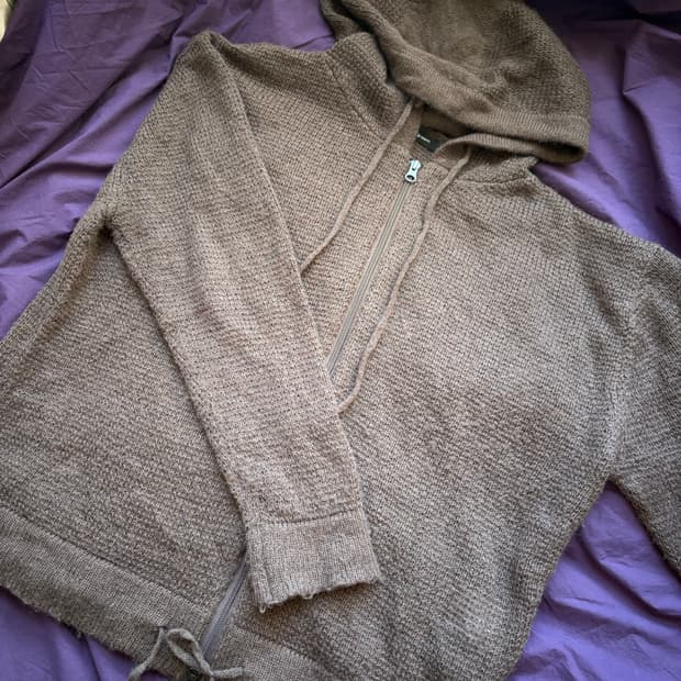 헤칭룸 모헤어 니트 후드 4사이즈