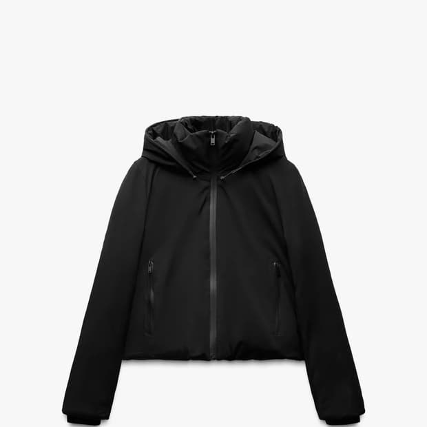 숏 패딩 WATER AND WIND PROTECT 숏 아노락