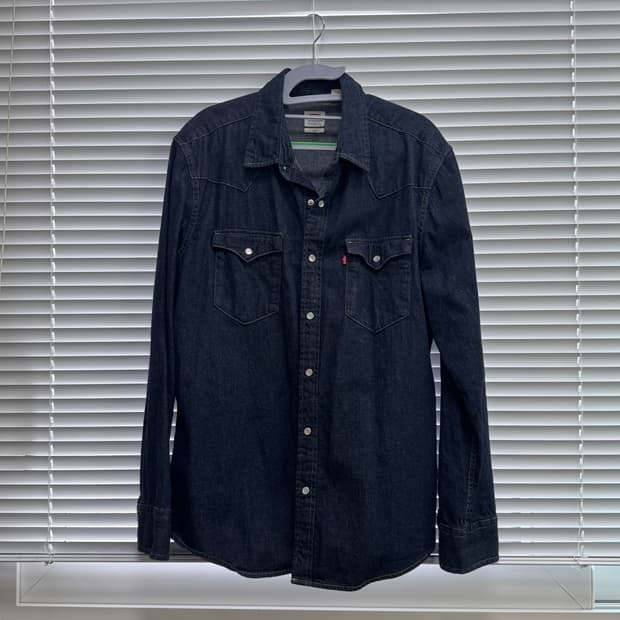 리바이스 웨스턴 셔츠 L 라지