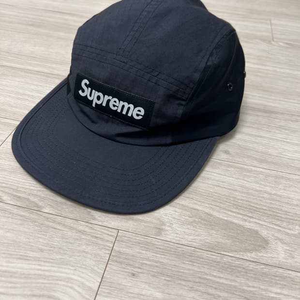 슈프림 왁스드코튼 캠프캡(할리 스티븐슨)