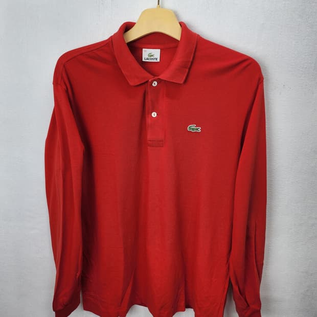 Lacoste 긴팔 카라티셔츠 100 L