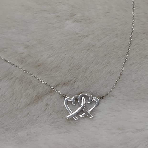 티파니 팔로마 피카소 더블 러빙하트(희귀)