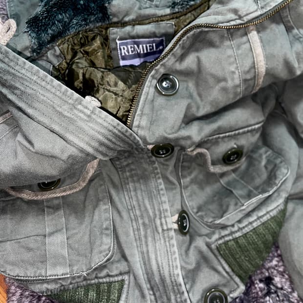 Pijomul Vintage fur jacket 
