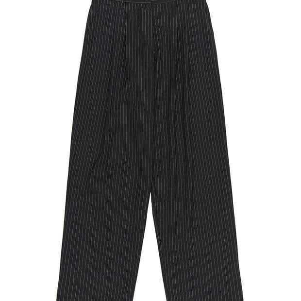 Peekaboo Lowrise Pintuck Pants 차콜컬러