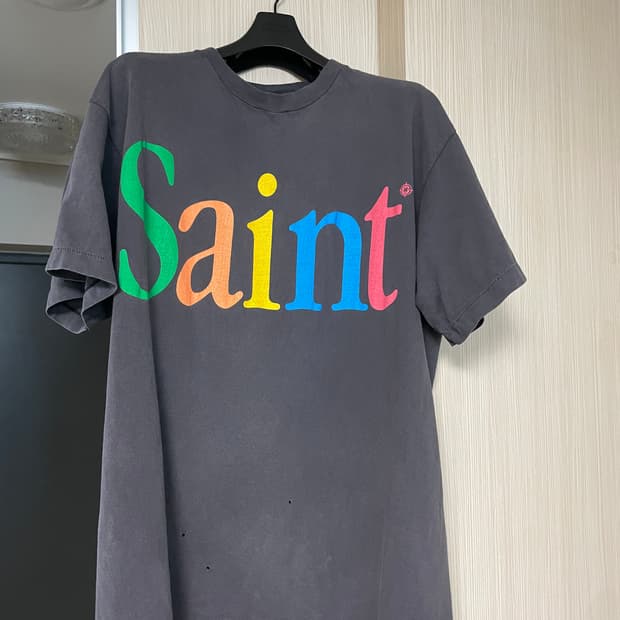 세인트 미카엘 애플 오마주 반팔 XL