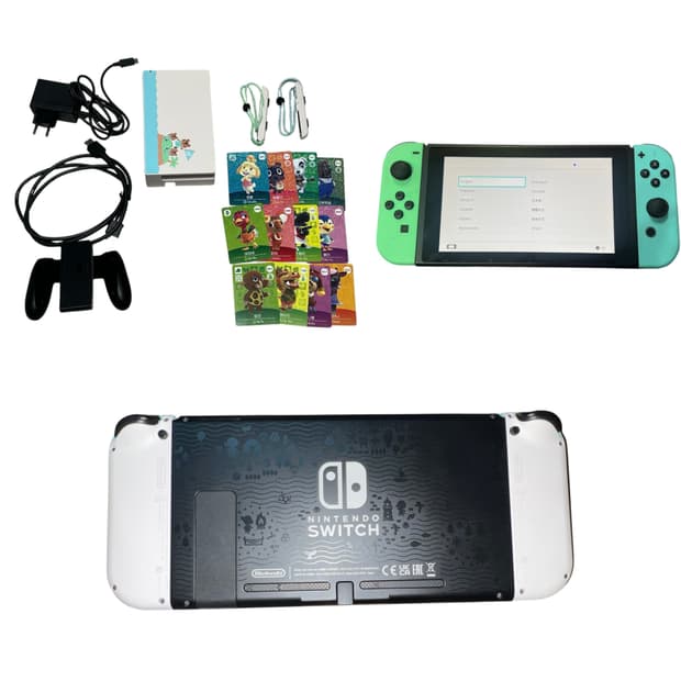 닌텐도 스위치 모동숲 에디션 동물의숲 아미보카드 포함