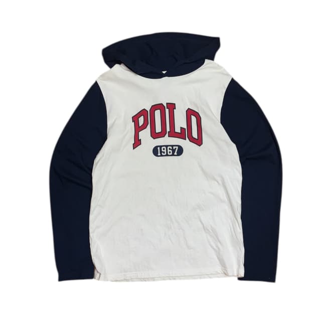 폴로 랄프로렌 빅로고 롱슬리브 후드