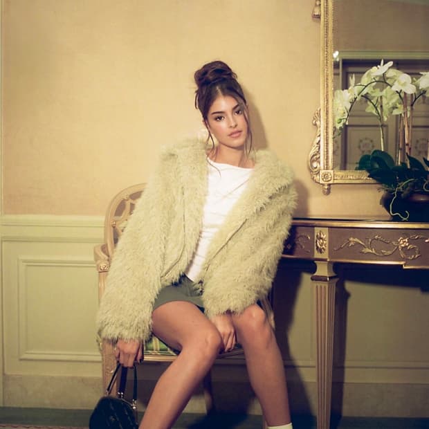 쓰리타임즈 테디베어 퍼자켓