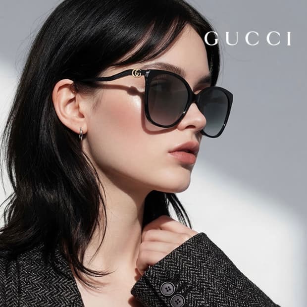 구찌 선글라스(정품 새상품풀구성)