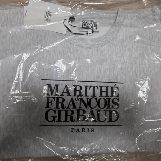 마리떼 프랑소와 저버 맨투맨 XS 멜란지