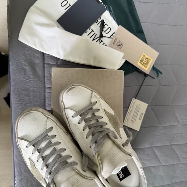 골든구스 슈퍼스타 실버탭 40