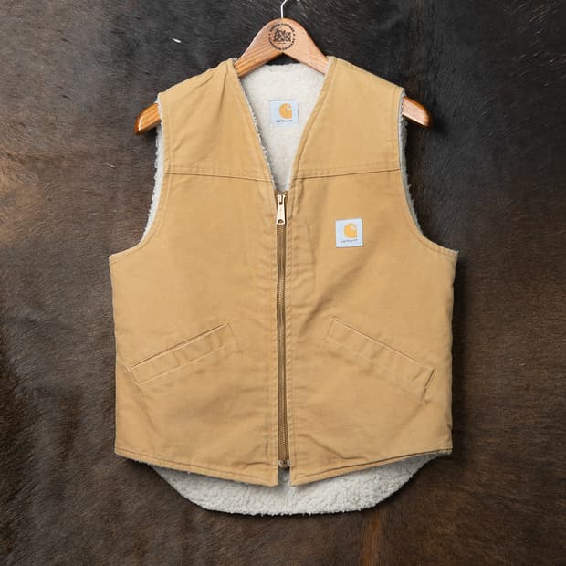 [95] 90s~ 칼하트 V03 덕캔버스 쉐르파 베스트 MT-1491 