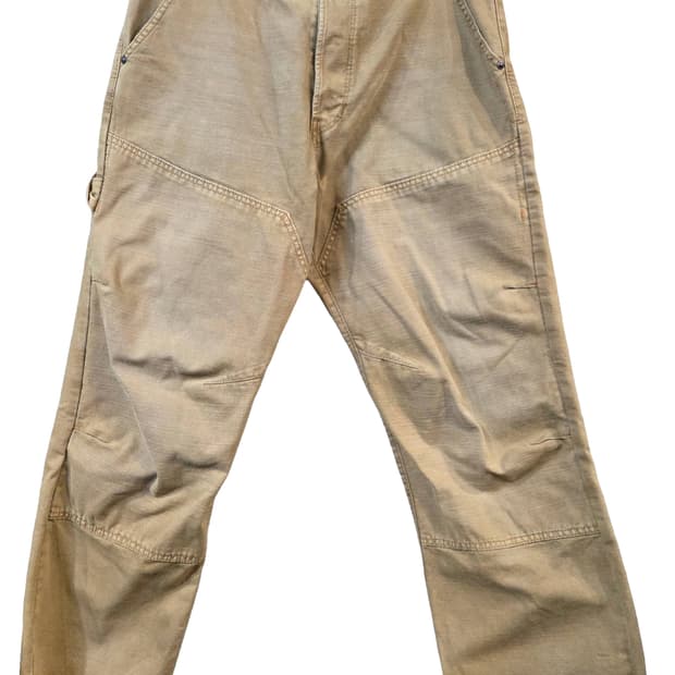 G-STAR베이지 워크웨어 스타일 면바지(w33/L30)