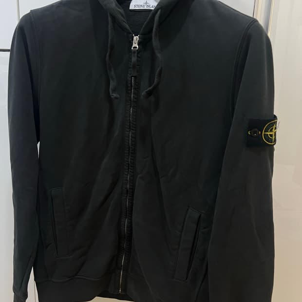25fw 스톤아일랜드 차콜후드집업 M