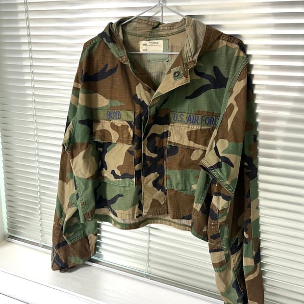 77CIRCA-CAMO HOOD JACKET