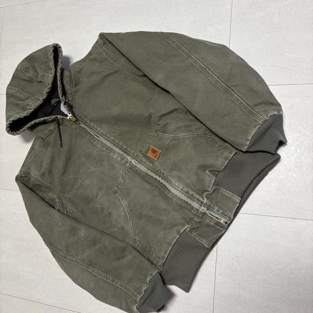 [S] 칼하트 빈티지 j130 아미그린