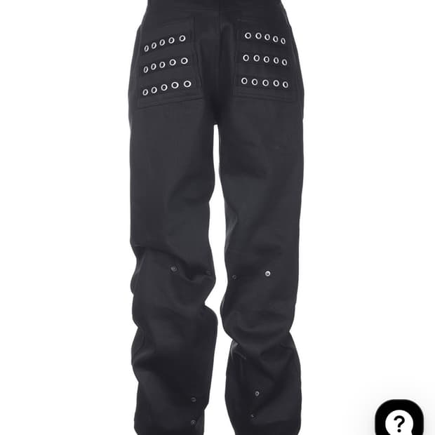 비엑세스 아일렛 바지 0사이즈