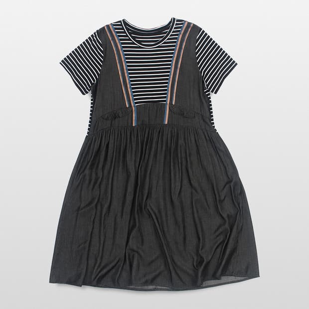 COTE Stripe Layered One Piece