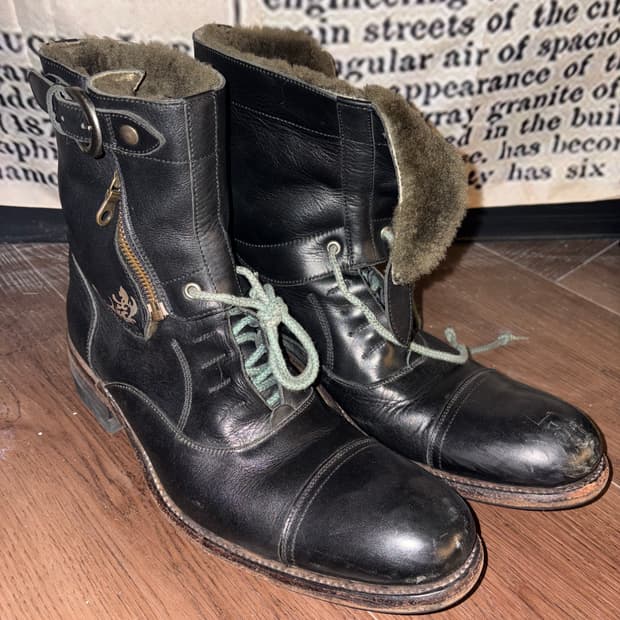 Alfredo bannister high fur boots
