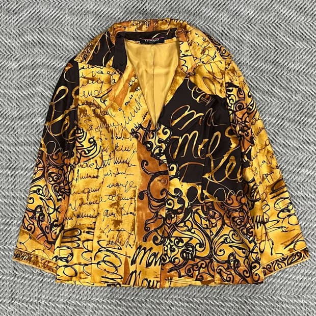 레오나드 바로크 패턴 자켓 v0762