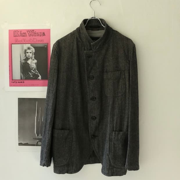 꼼데가르송 듀스 스탠딩 칼라 블레이저