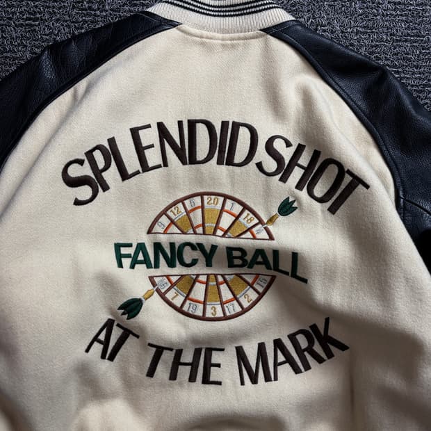 USA 오리지날 카우하이드 모직 바시티 자켓 3158