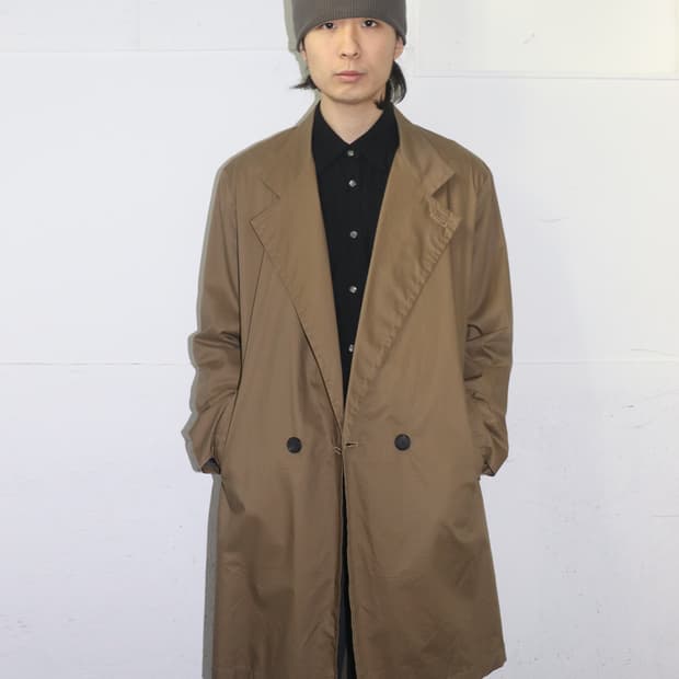 엔 훌리우드 투 버튼 트렌치 코트