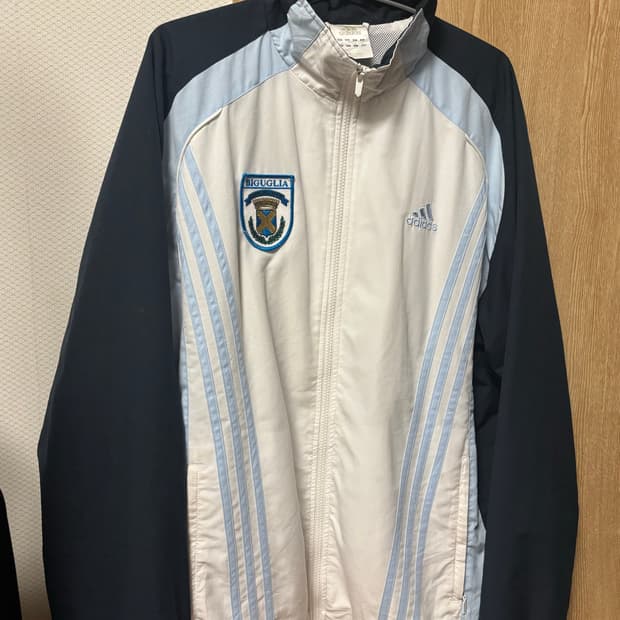 아디다스 빈티지 바람막이 자켓 져지