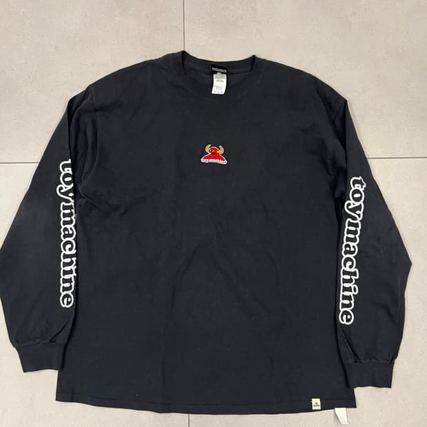 토이머신 롱슬리브 블랙 xl
