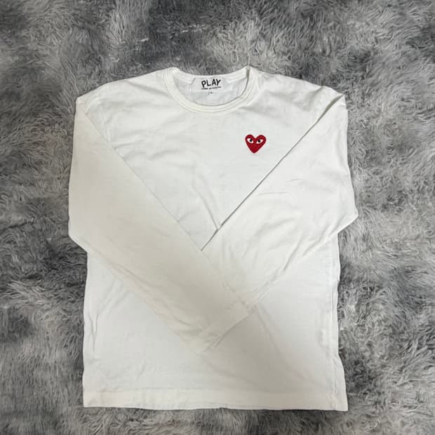 꼼데가르송 롱슬리브 L