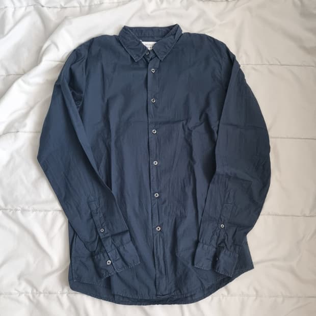 Maison martin margiela dark navy shirt48