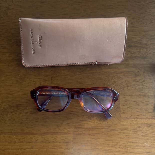 페이크미 변요환안경 내추럴 본 판매합니다 