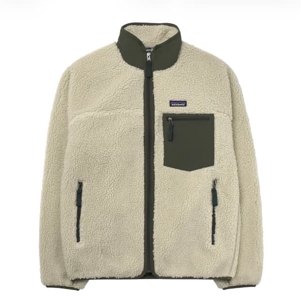 파타고니아 클래식 레트로x 플리스 자켓 다크 네츄럴w 베이슨 그린 후리스