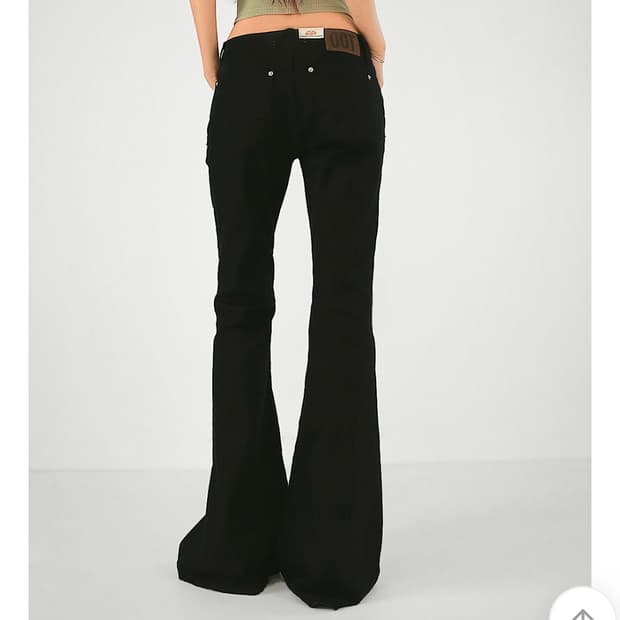 ootj 로우라이즈 부츠컷 팬츠